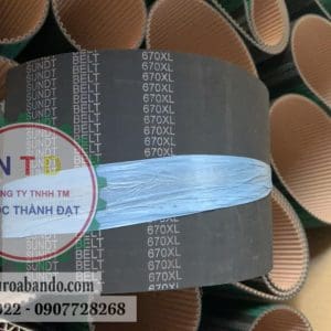 Dây curoa SUNDT BELT 670XL
