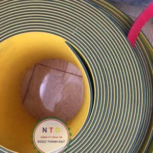 Dây đai 5MM XANH VÀNG