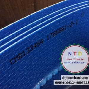 Băng tải PVC 2 MẶT NHÁN