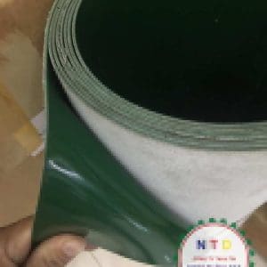 Băng tải PVC  5MM xanh