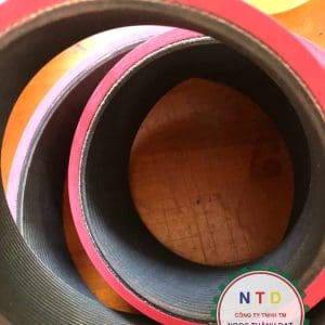 Dây curoa PJ dán cao su đỏ