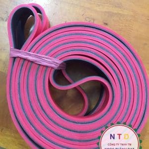 Dây đai dán cao su đỏ