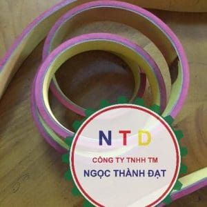 Dây đai dán cao su đỏ