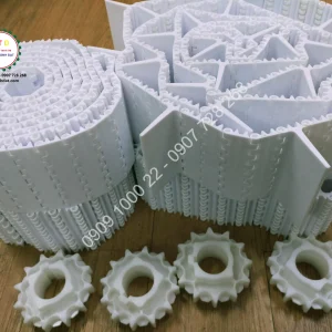 BĂNG TẢI NHỰA H25-GỜ T