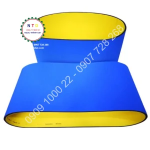 Dây đai XANH VÀNG DÁN MÚT